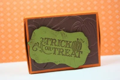 Halloween Matchbox Treat