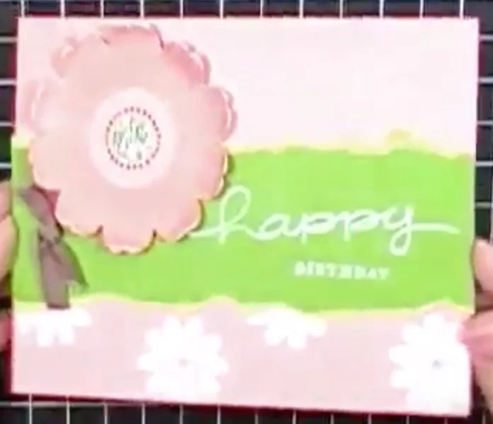 Petal Pizzazz Birthday Card