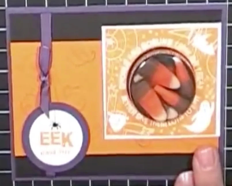 Halloween Sweet Centers Card