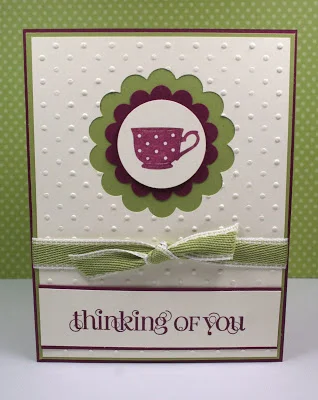 Curly Cute Tiny Teacup Card