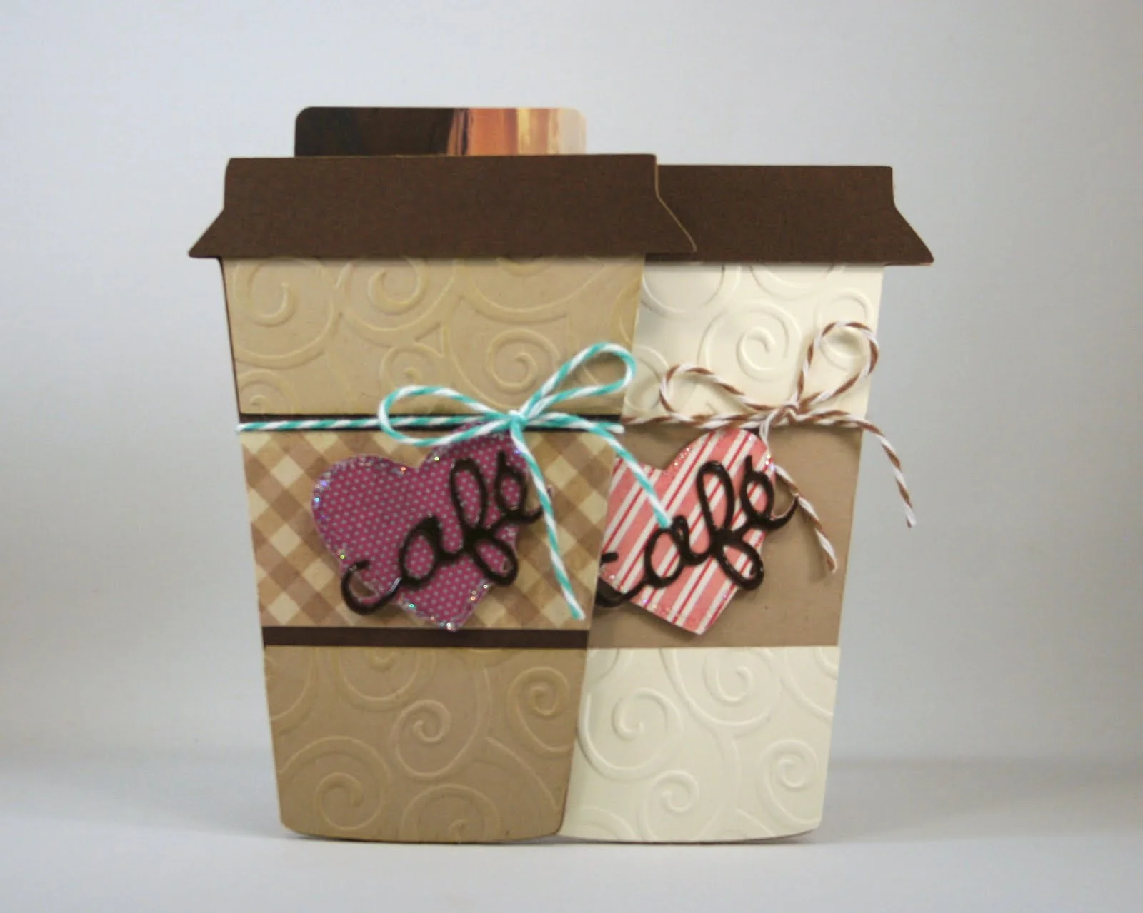 Coffee Cup Gift Card Holder