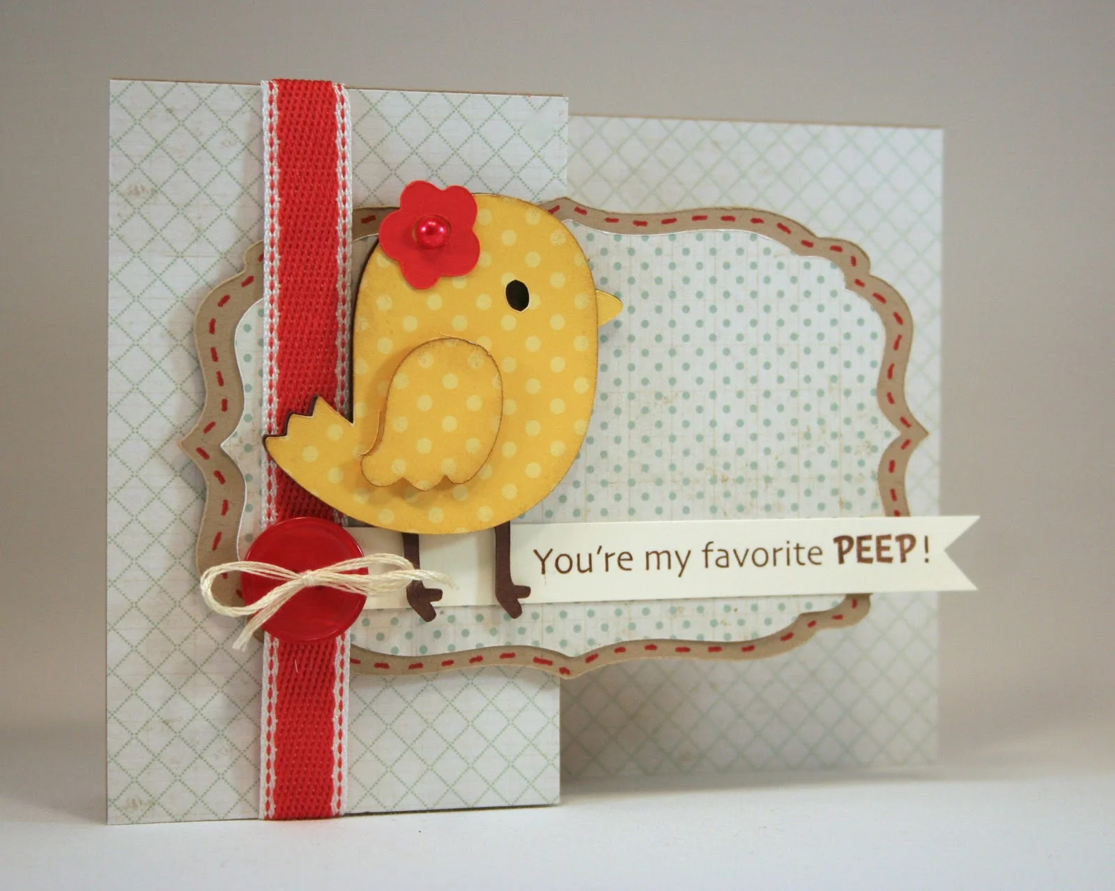 My Favorite Peep-My Pink Stamper November Design Team Post