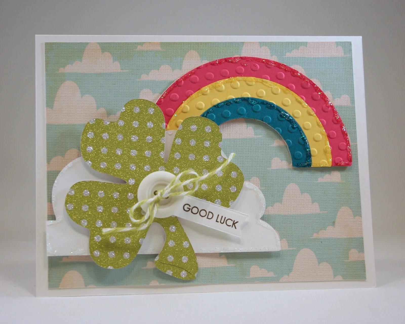 Good Luck-My Pink Stamper Blog Hop March 2012