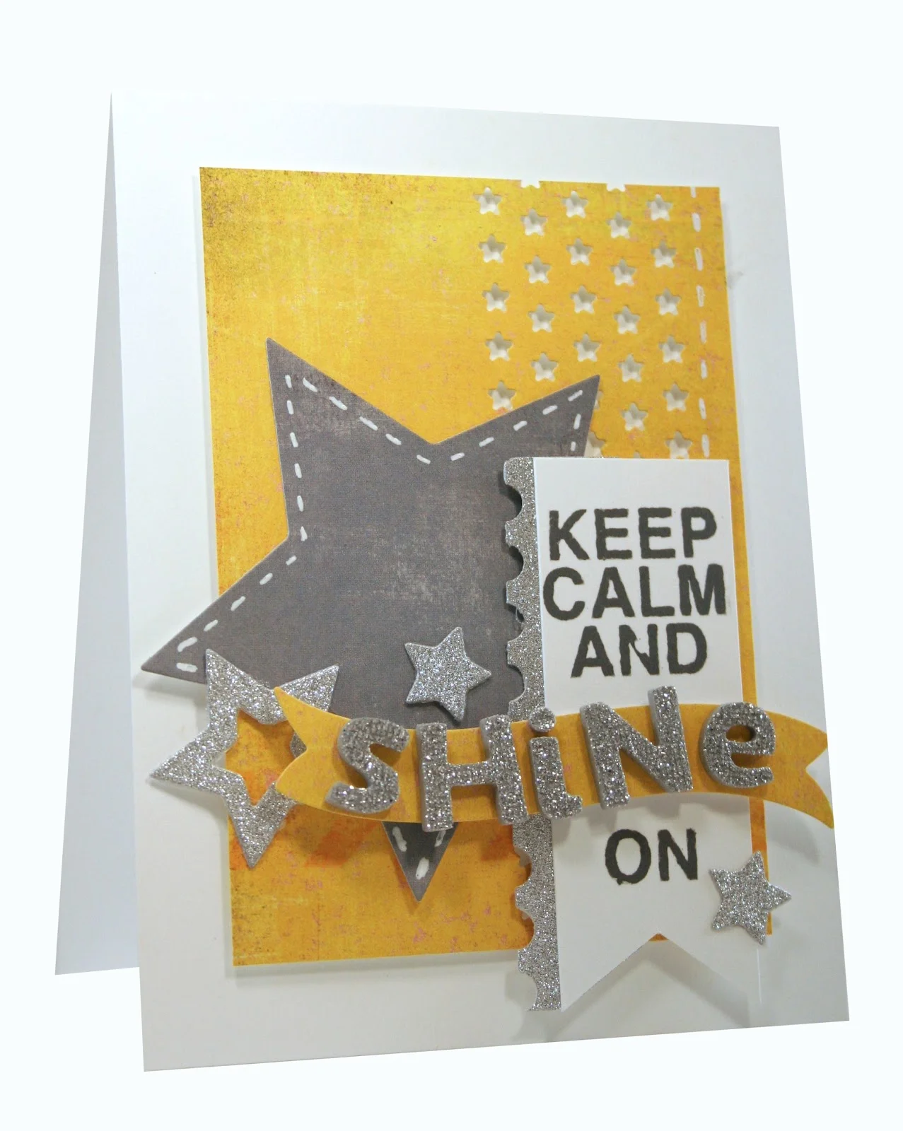 Keep Calm and Shine On Card