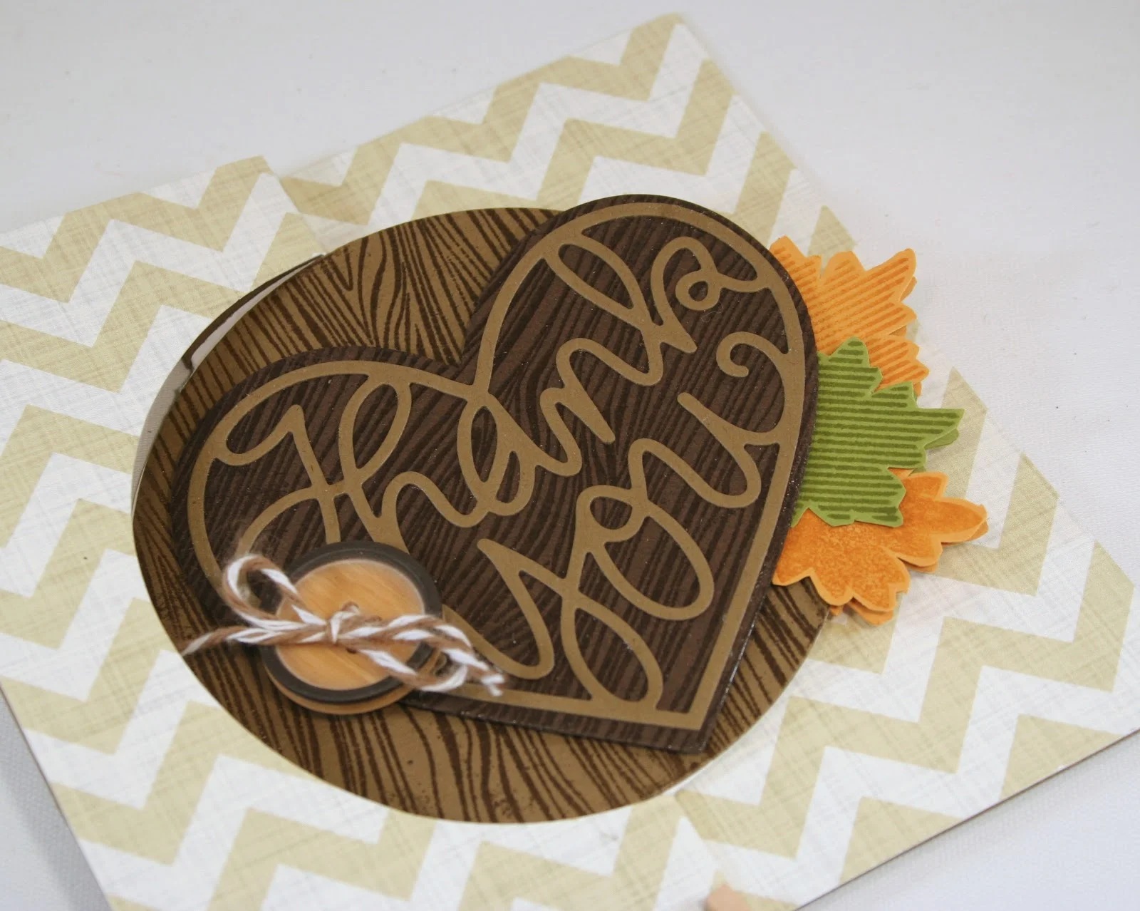 Thank You Heart Flip Card