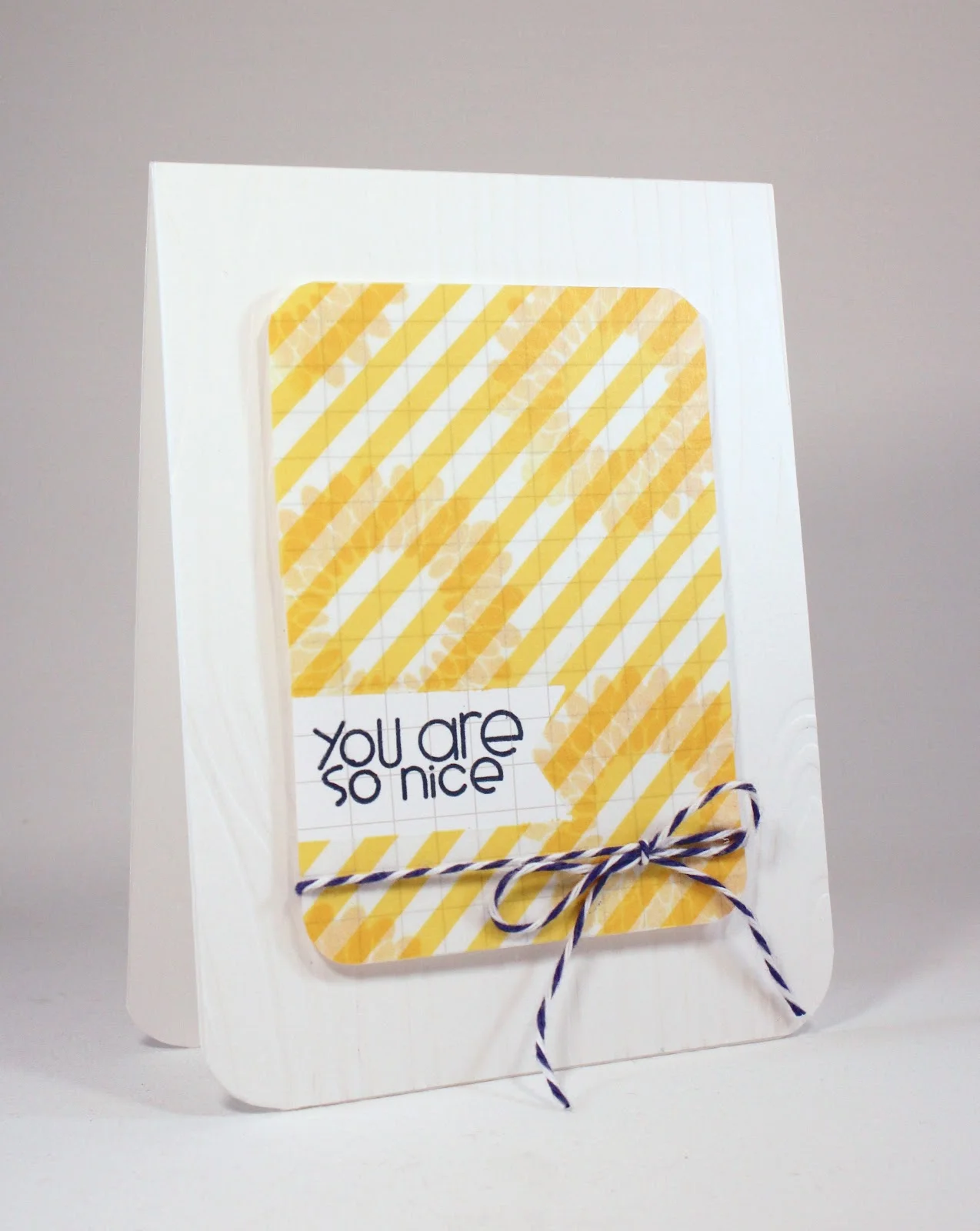 Peek A Boo Washi Card and Shape N Tape Projects