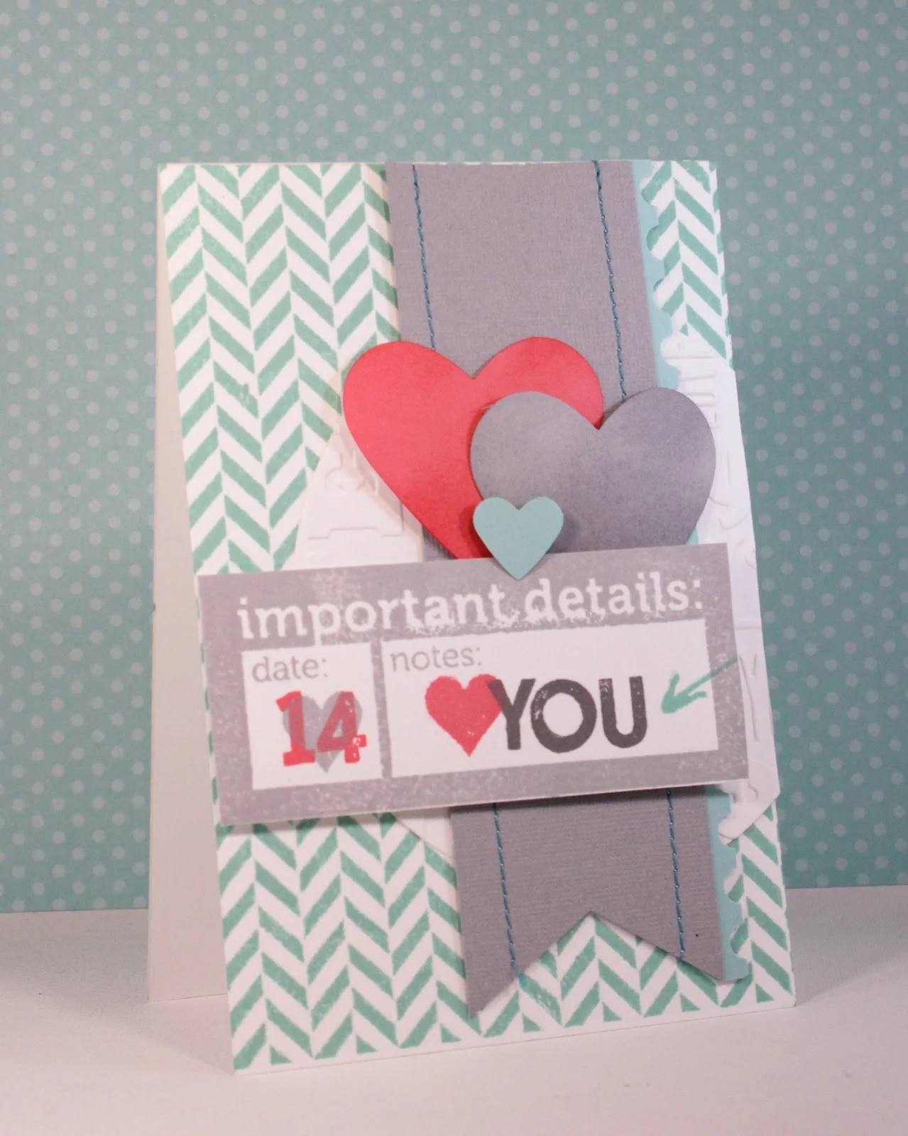 Important Details Valentine - Masculine Valentine