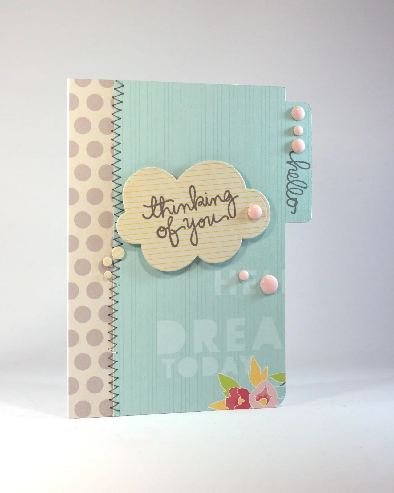 File Folder Card Thinking Of You