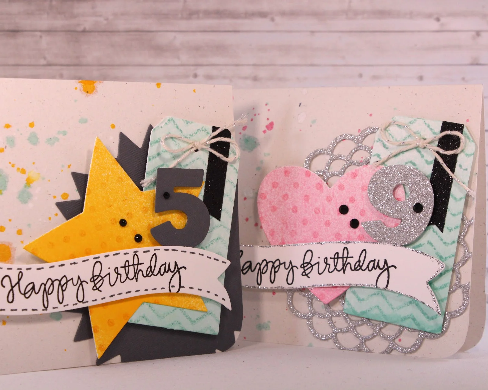 Happy Birthday Card - Layered Die Cuts