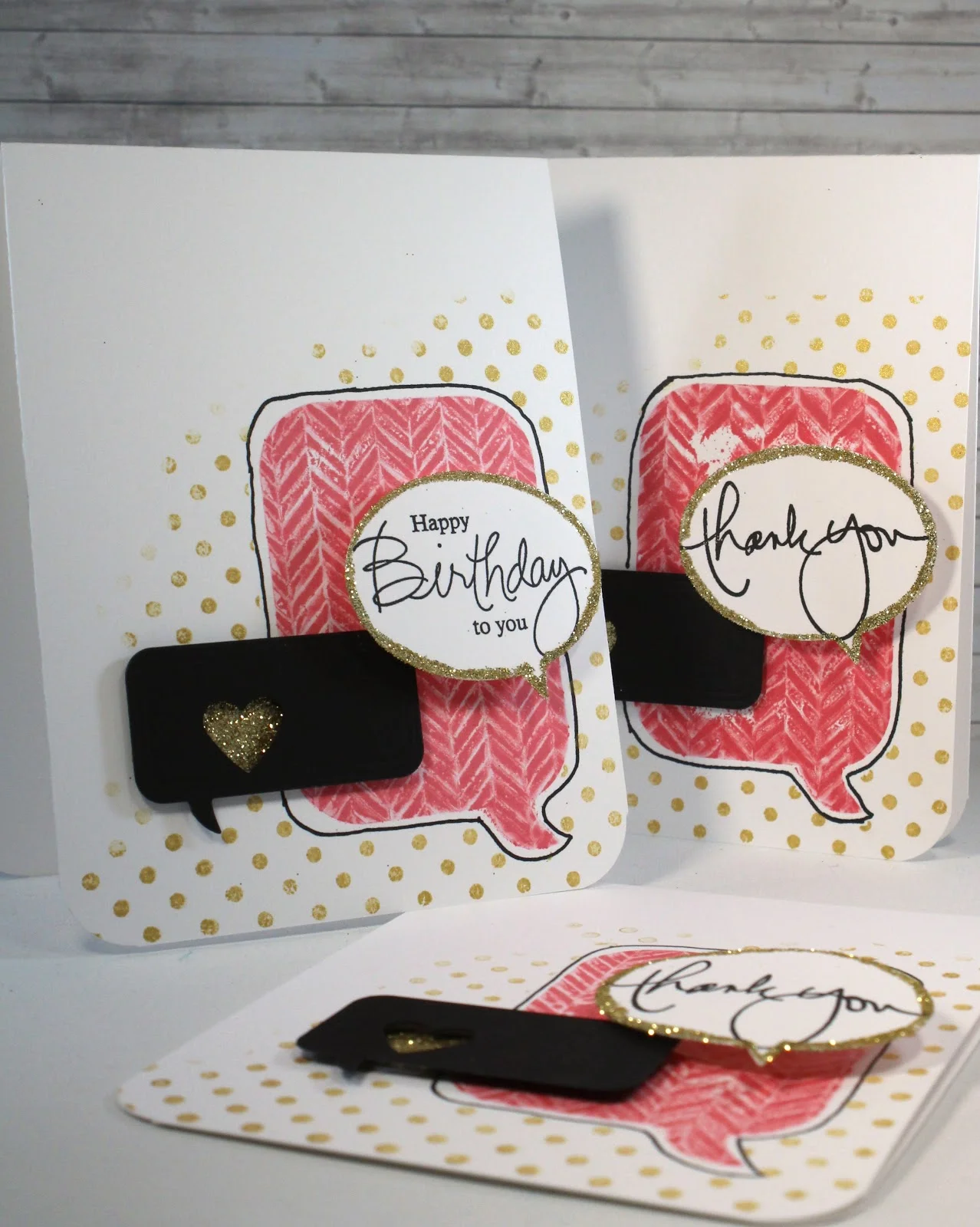 Speech Bubble Thank You Card