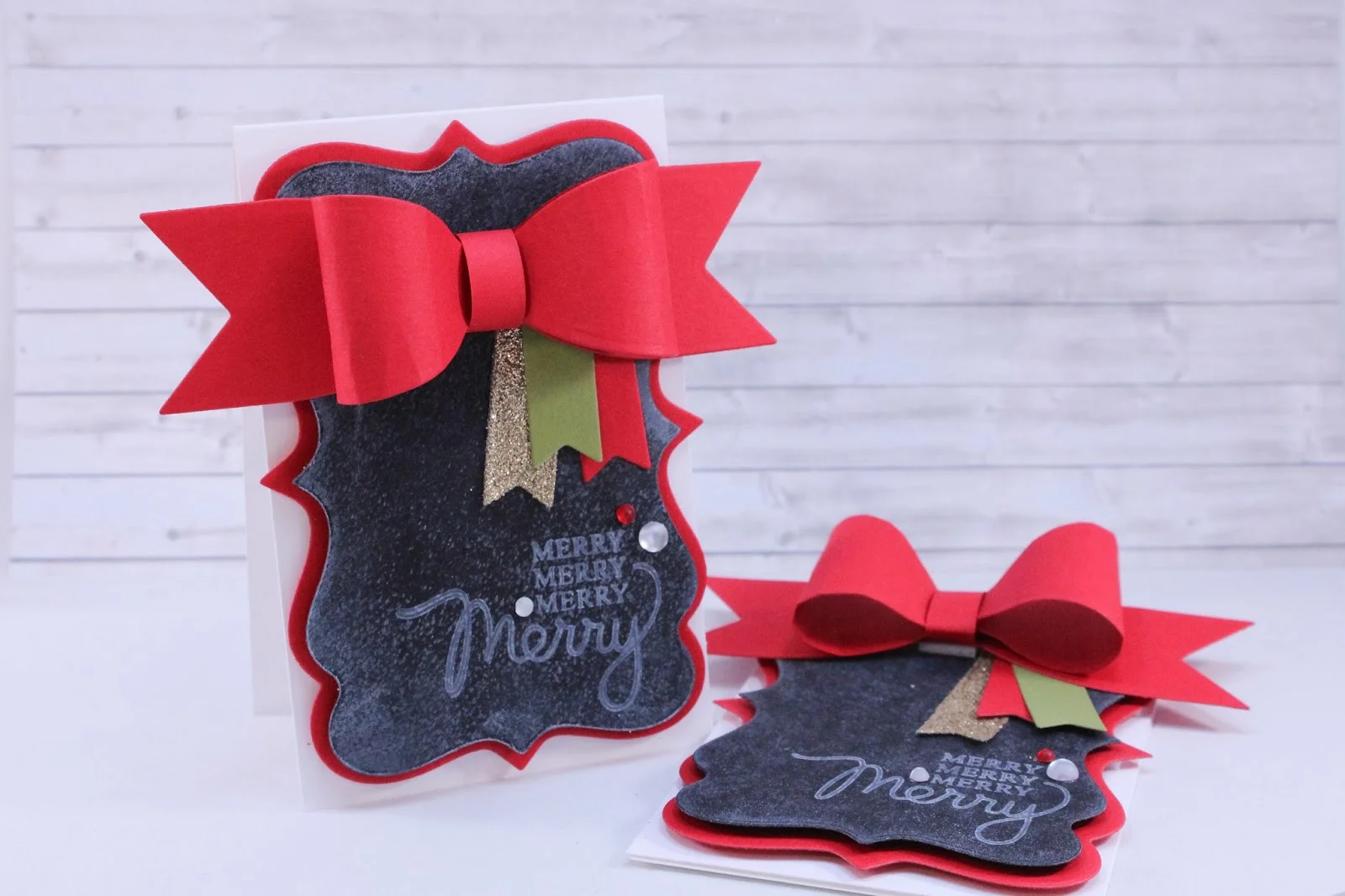 Merry Chalkboard Gift Card Holder - Teacher Gift