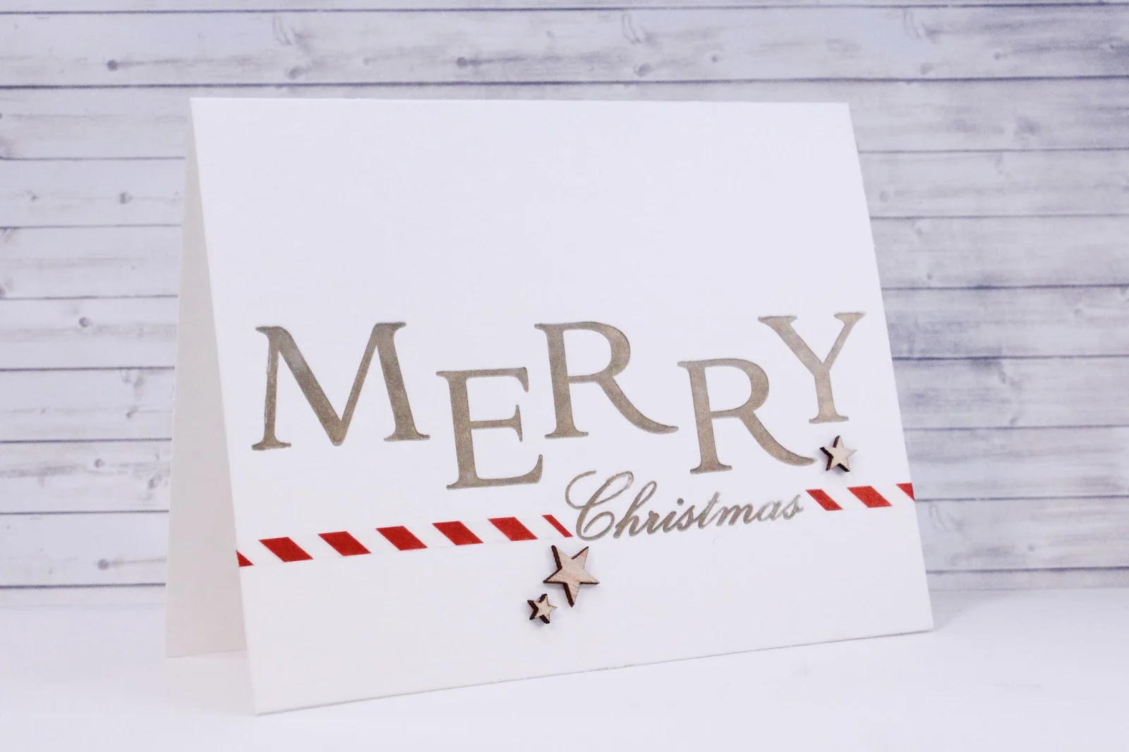 Letterpress Christmas Card