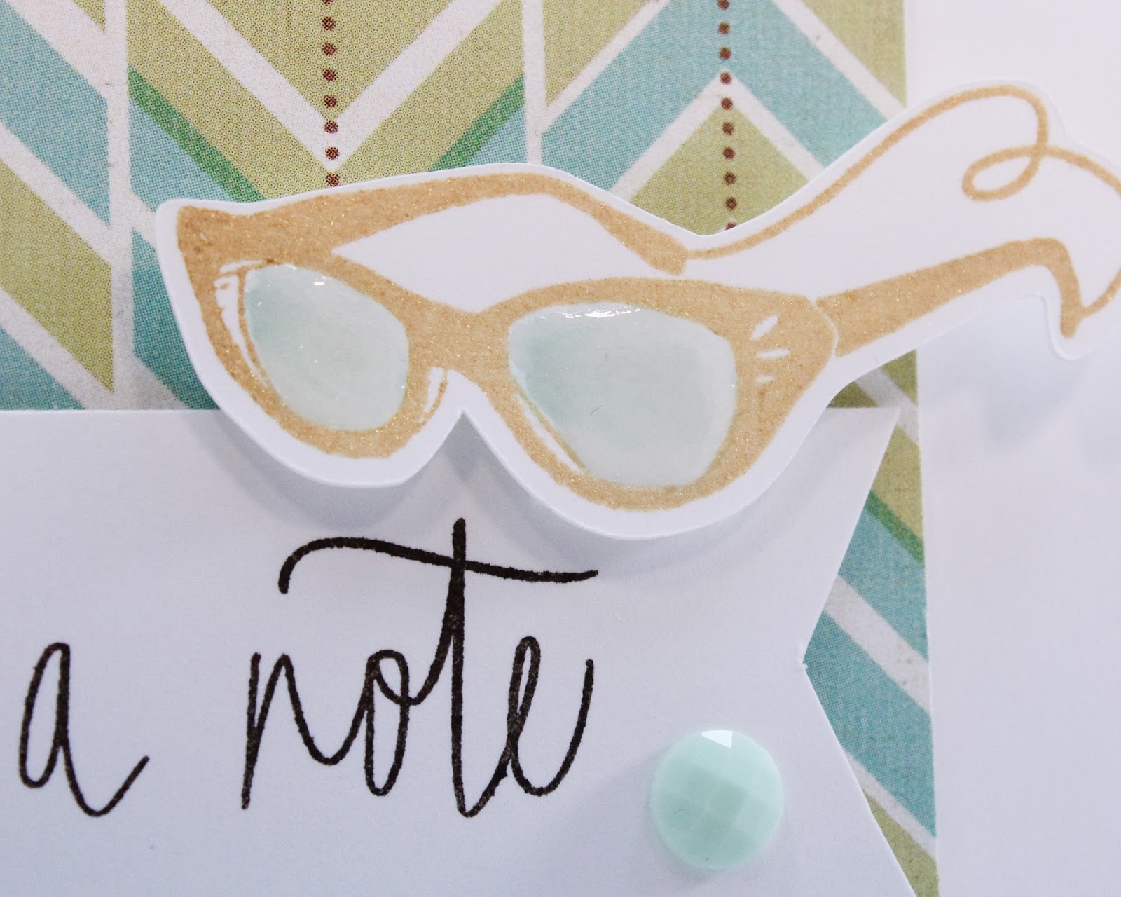 Adore those glasses!