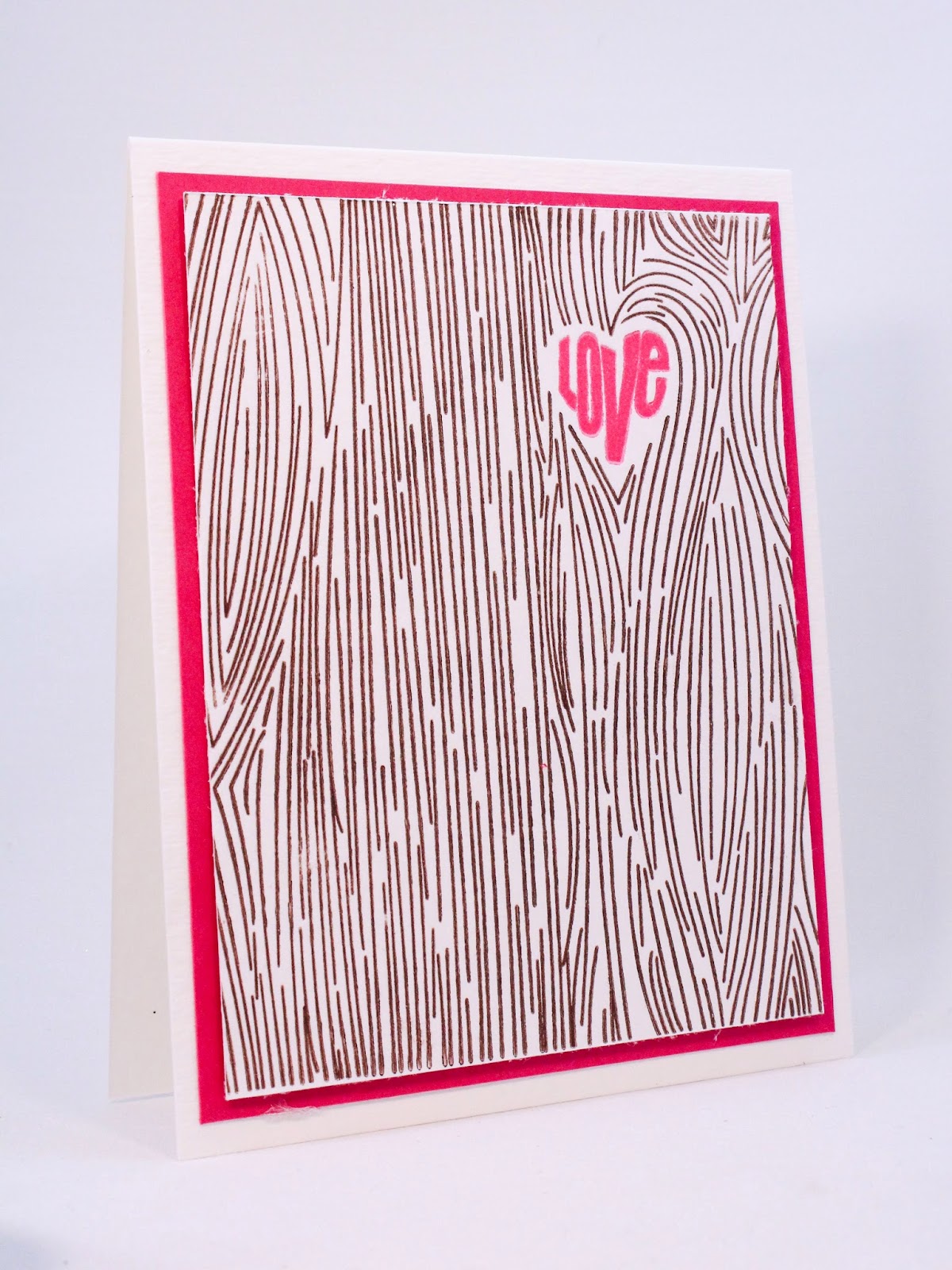 Woodgrain Background Valentines