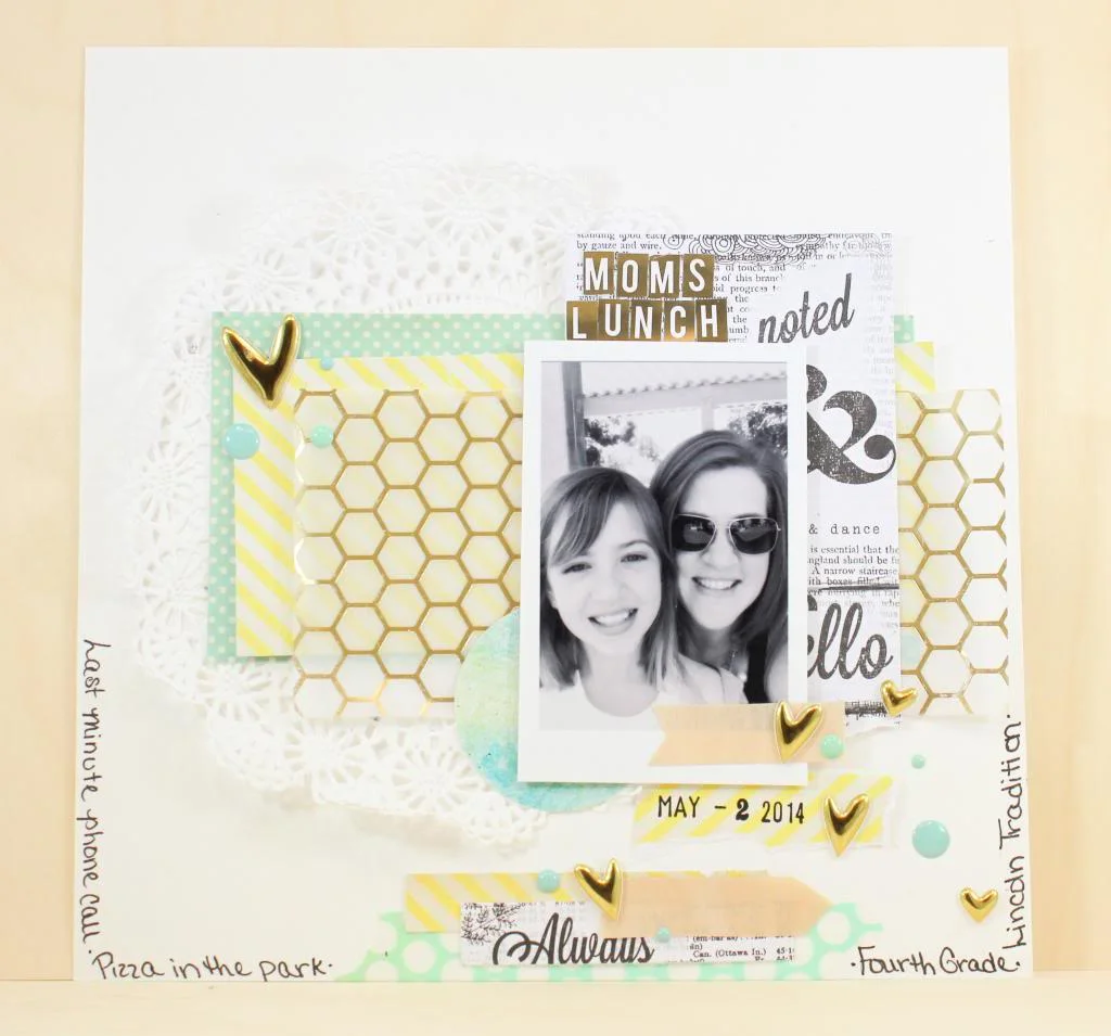 National Scrapbook Day - The Layout