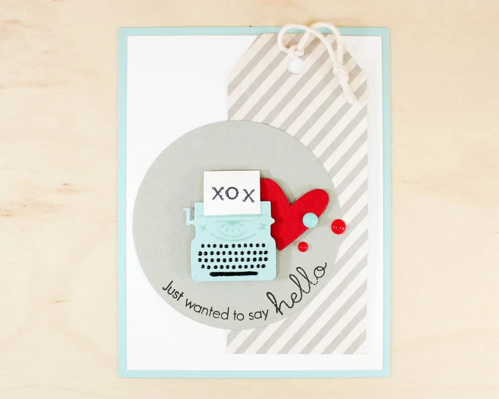 Hinged Die Cut Cards