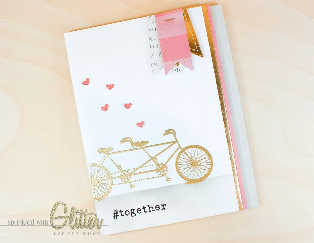 #together - Adding Dimension To Tiny Die Cuts