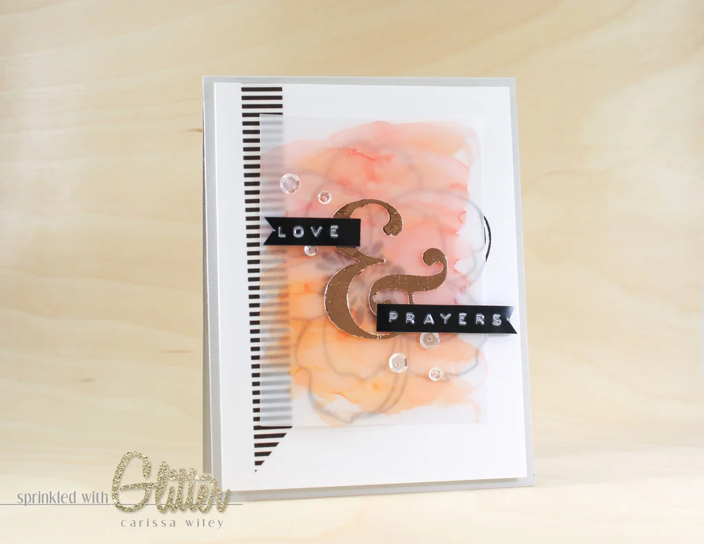 Ampersand Greetings - Dimensional Foam Embellishments With DecoFoil