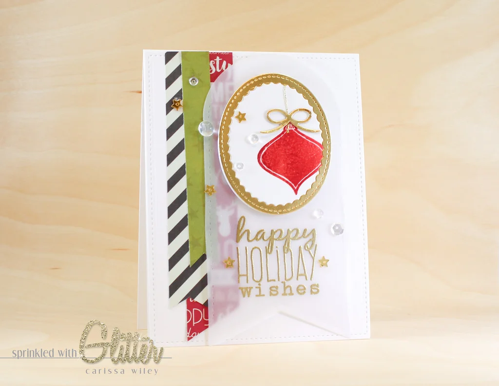 Ombre Embossing - Altenew and Pretty Pink Posh Collaboration Blog Hop