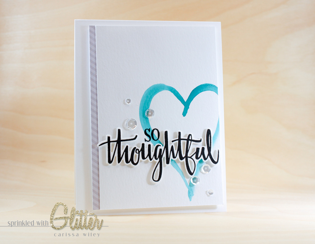 Thoughtful & Kind - Adding Hand Painted Elements To Your Cards
