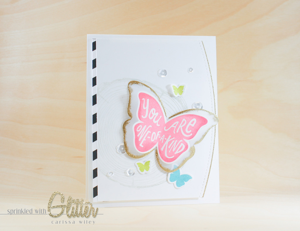 One Of A Kind - Pigment Ink Layering