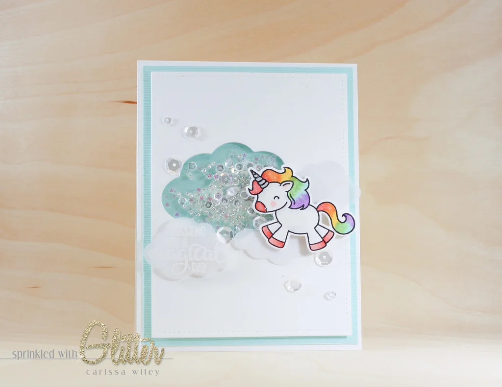 Magical Day Shaker - Easy Shaker Card With The Fuse Tool