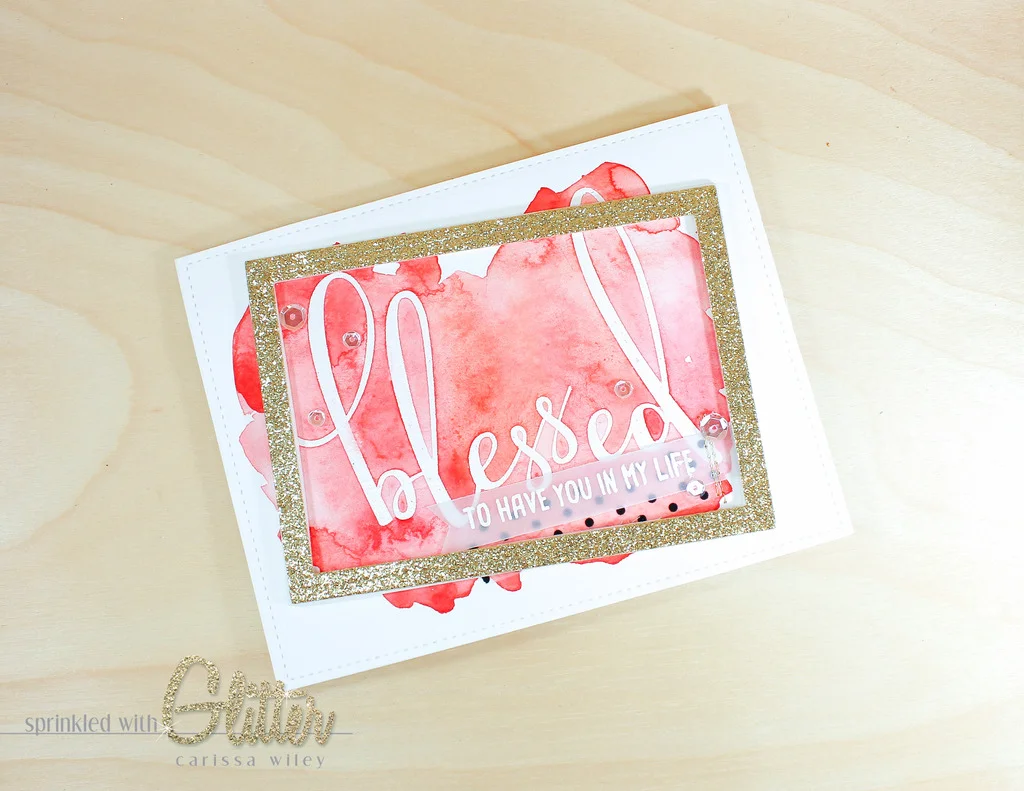 Blessed Watercolor Card Set - Daniel Smith Watercolors