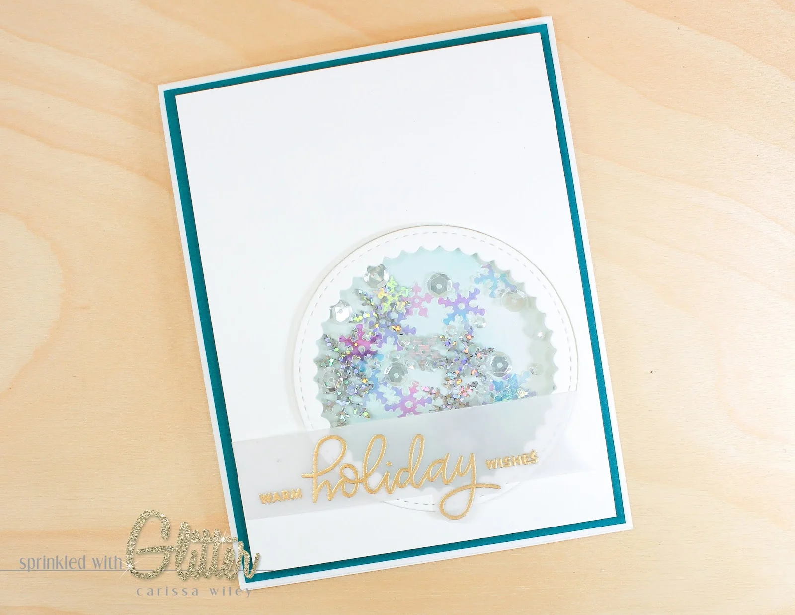 Holiday Shaker Cards - Pretty Pink Posh October Release Blog Hop