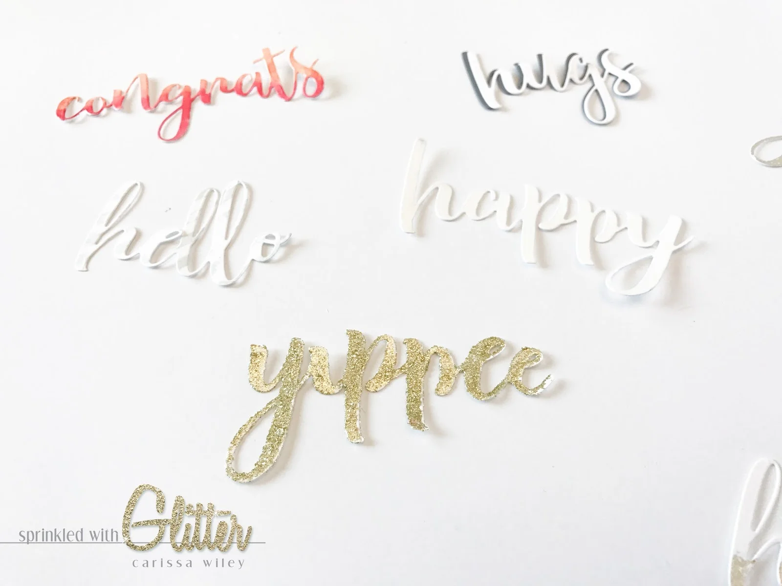 Two Minute Tip - 9 Ways To Dress Up Die Cuts