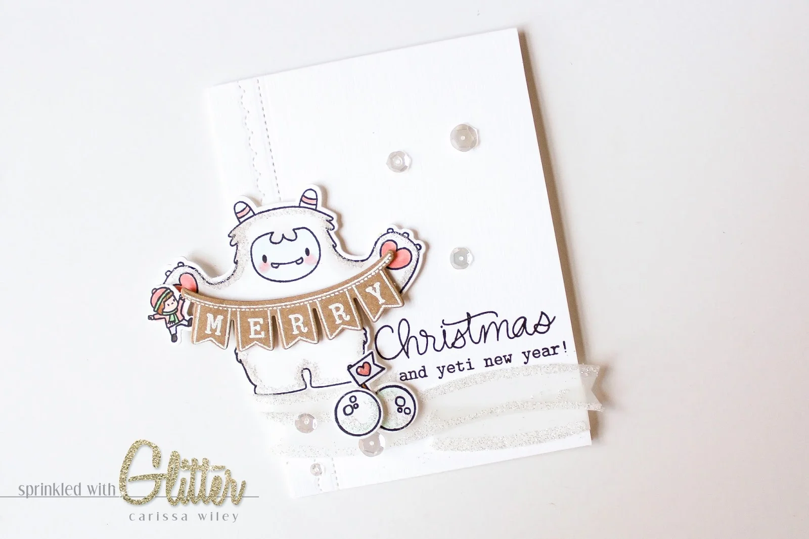 Happy World Cardmaking Day! - Copic Blending For White Images Featuring Me And My Yeti