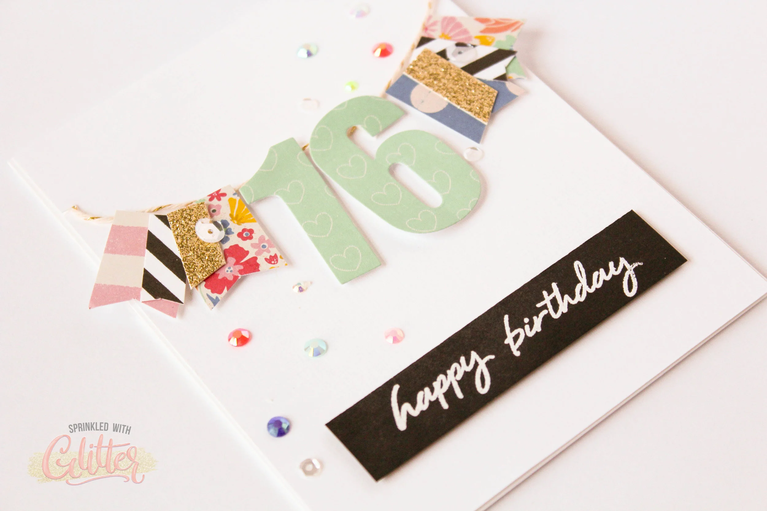 Bold Numeral Birthday Cards - Altenew December 2017 Release Blog Hop & Giveaway