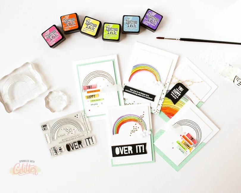 Introducing Over It Mini Stamp Set Gift With Purchase At EllenHutson.com