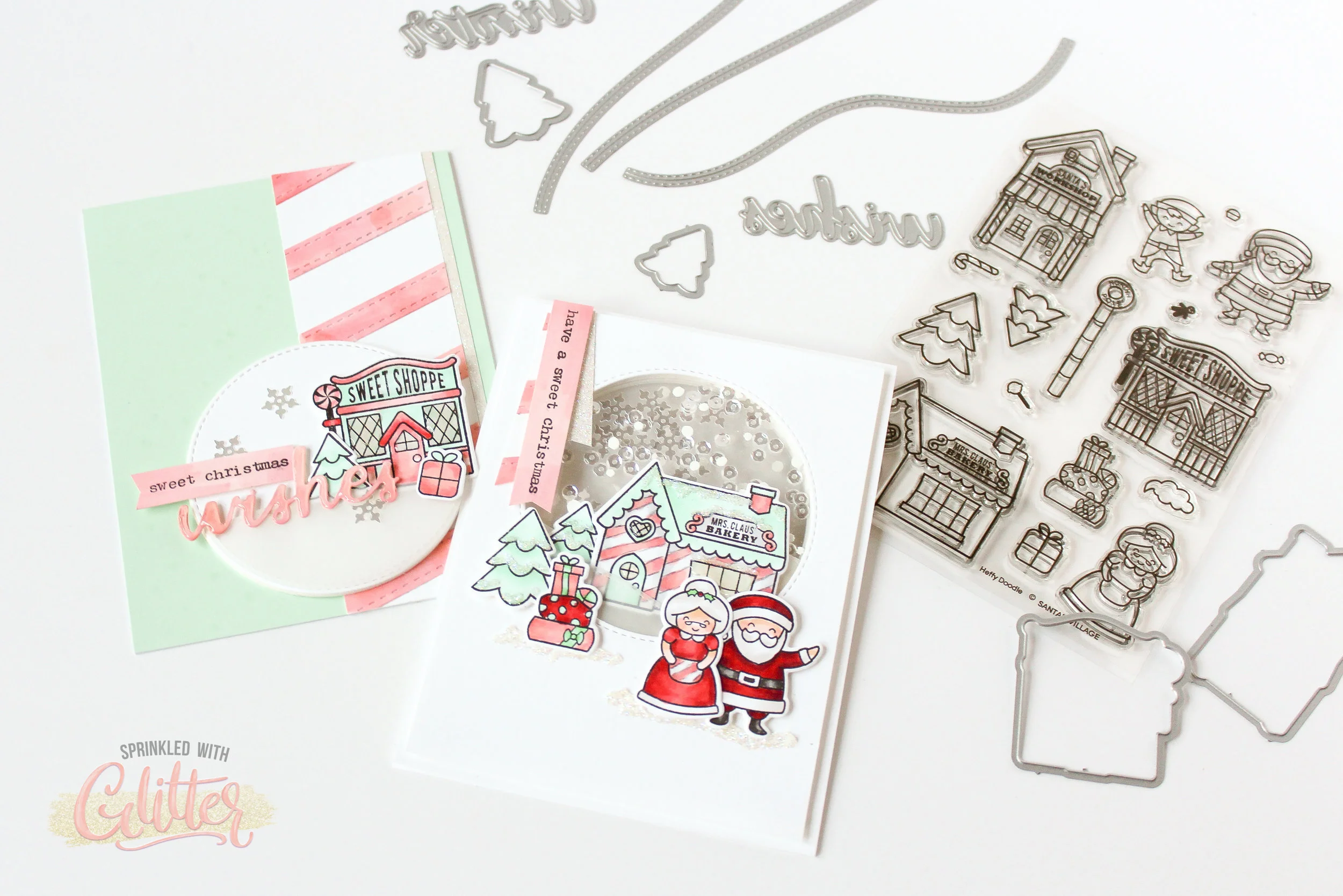 See Through Shaker &amp; More - Heffy Doodle October 2018 Release Blog Hop