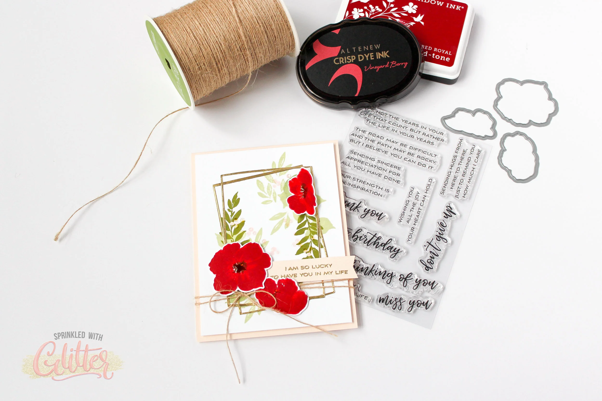 So Lucky To Have You In My Life! -Altenew Crafty Friends Blog Hop Day 2 &amp; A Giveaway!