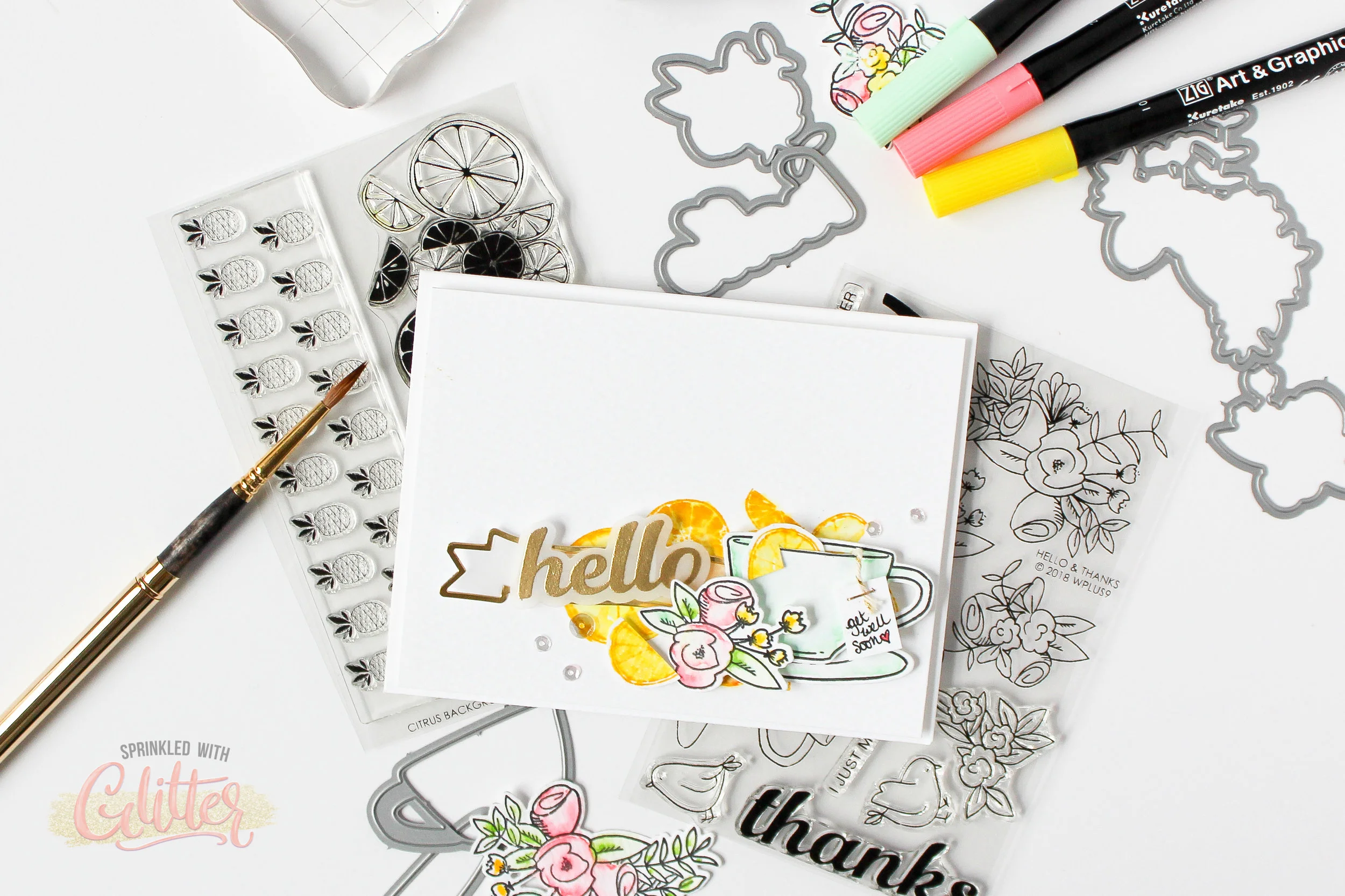 Easiest Way To Watercolor - Featuring WPlus9