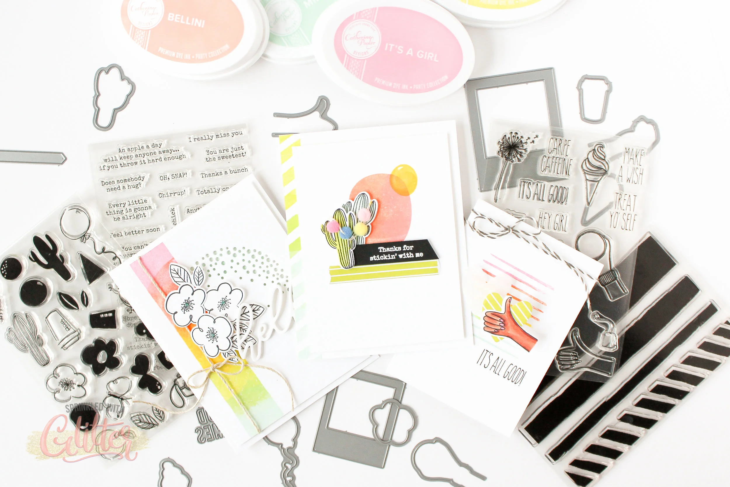 Multi Color Stamping - Essentials By Ellen April 2019 Release Is Here!