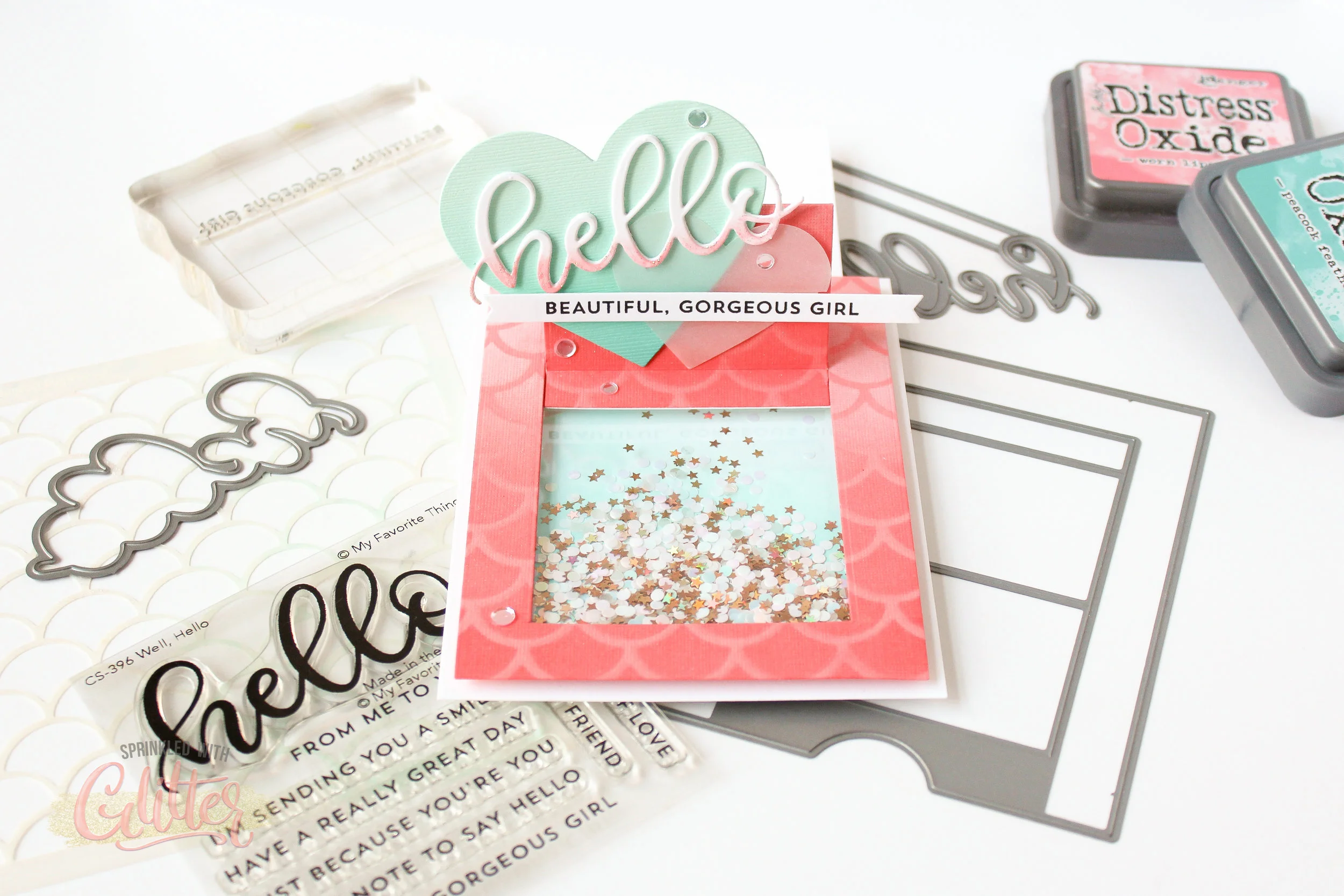 Slider Surprise Shaker Card