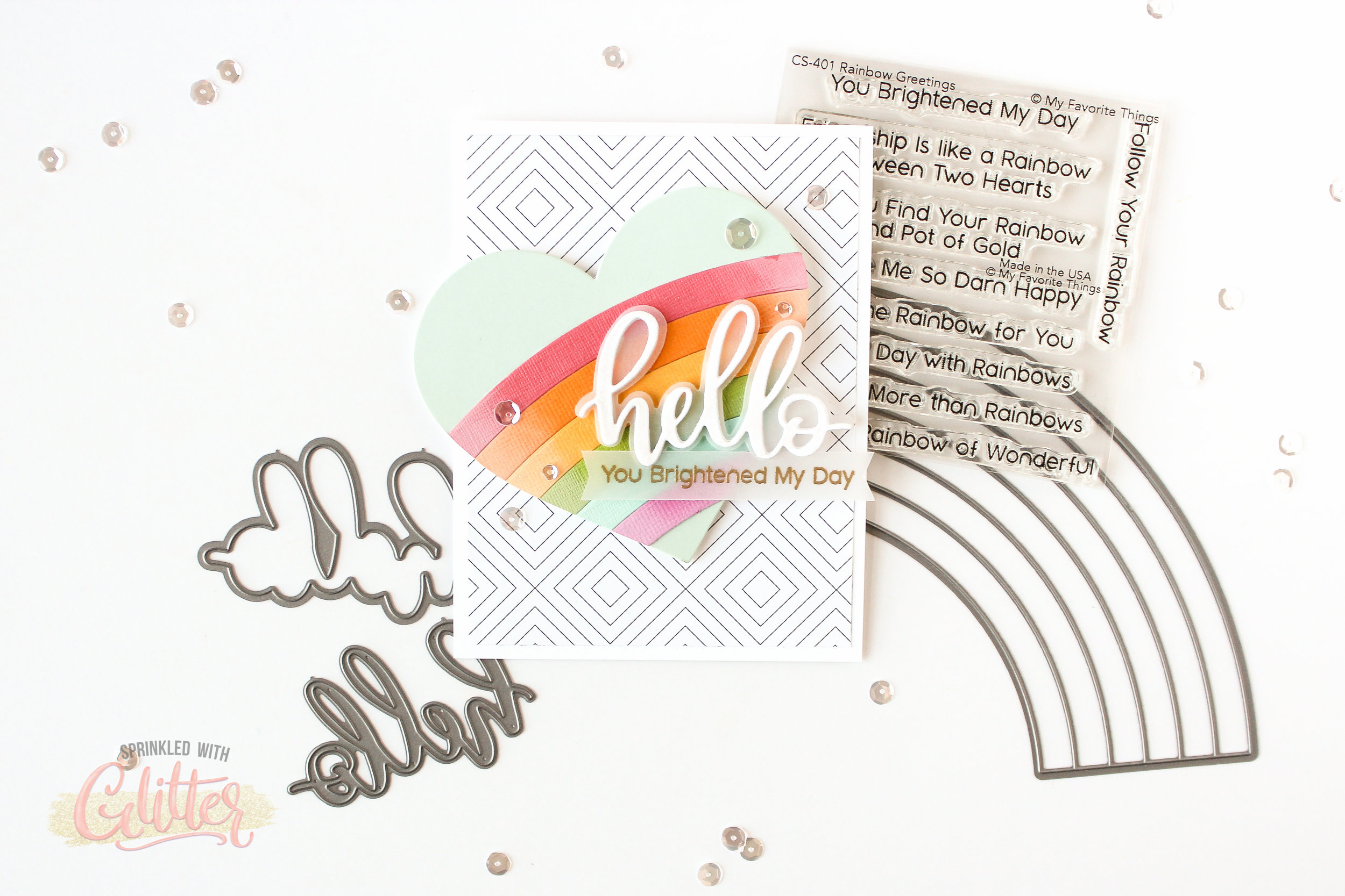 Shaped Die Cut Fold Card