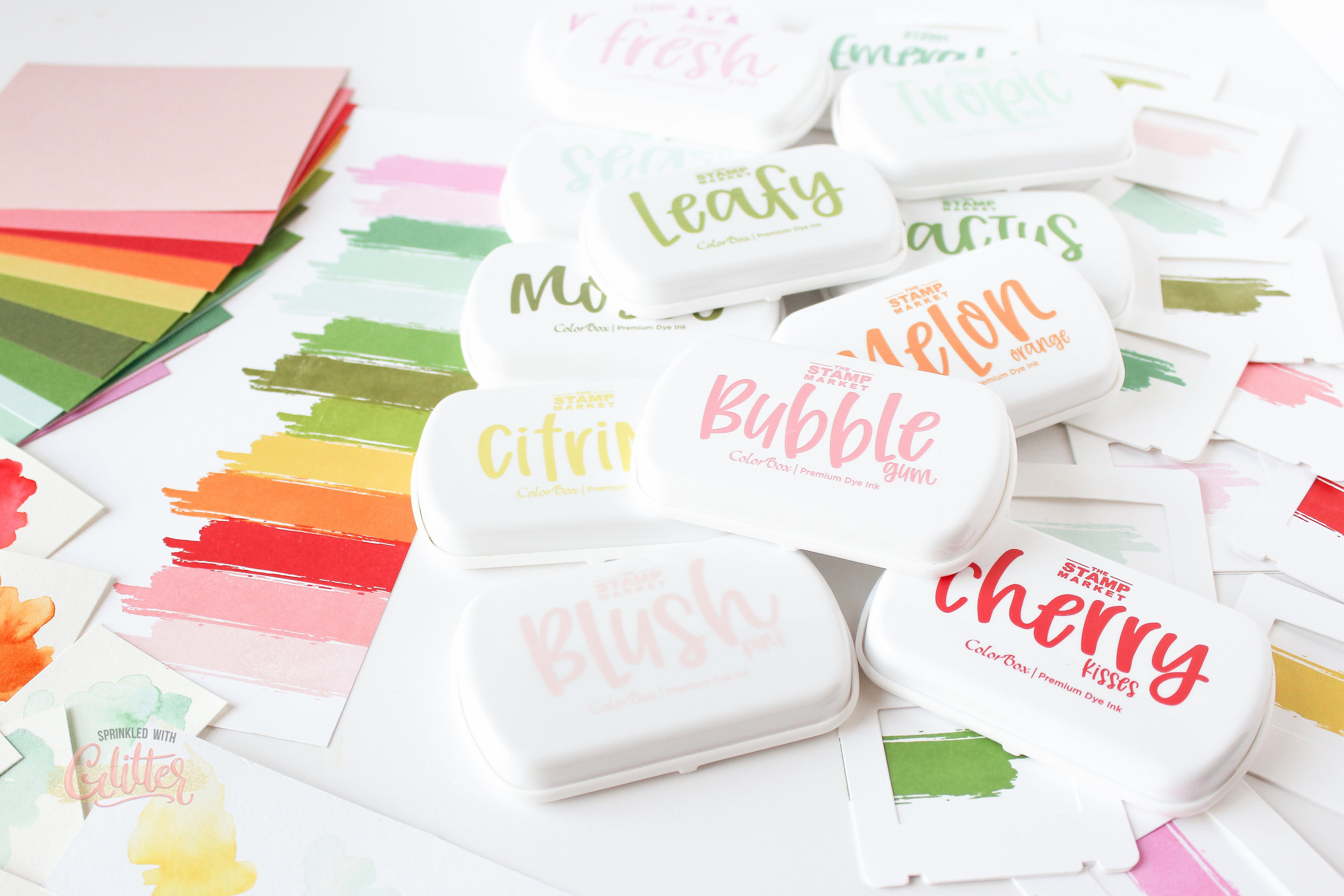 The Stamp Market Color Crush Collection Ink Release Blog Hop - Hello Fall