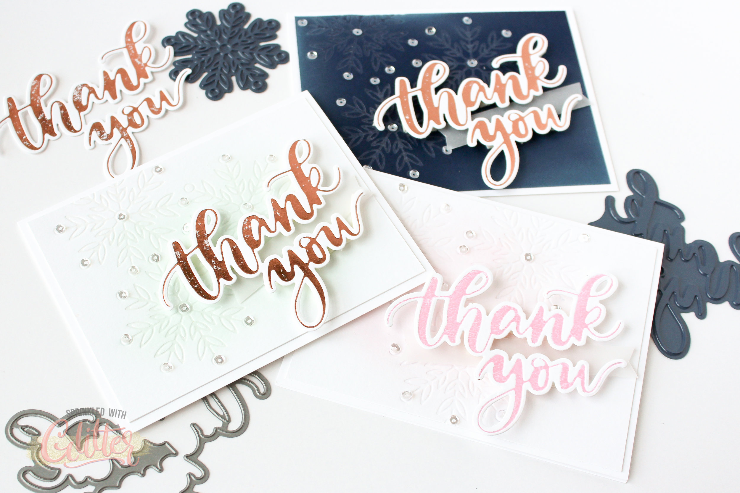 Using Hot Foil Dies Without Foil - Featuring My Favorite Things' New Impressive Dienamics