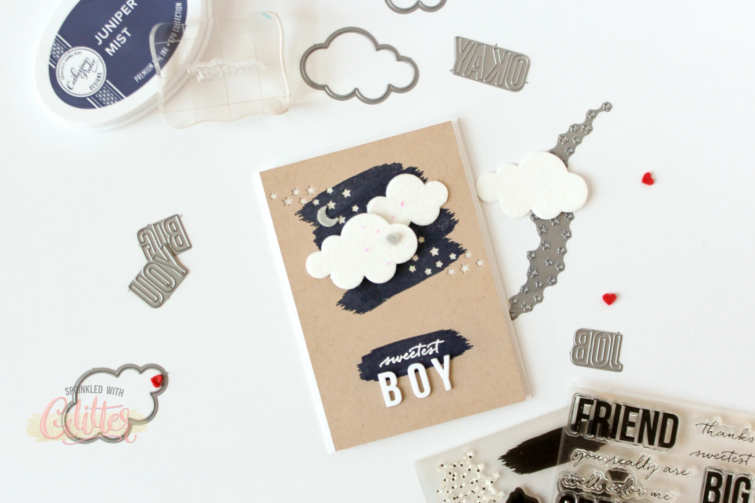 Sweetest Baby Boy Card - A Blog Hop Celebrating Carly Tee's Baby Boy