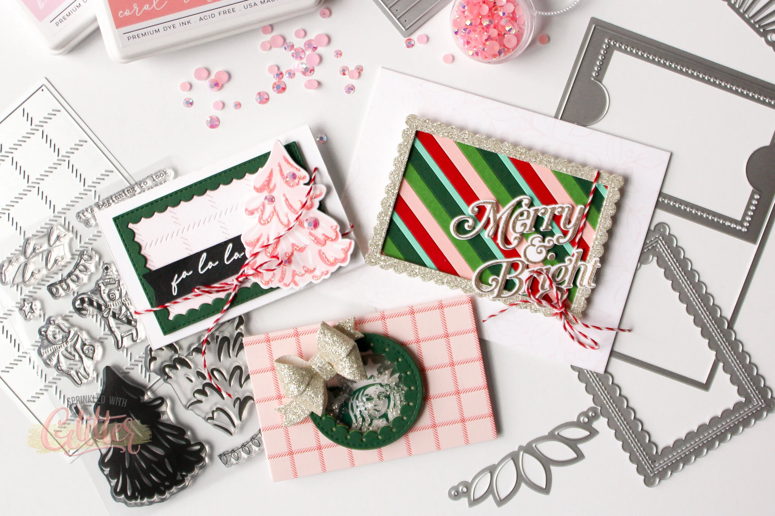 3 Holiday Gift Card Holder Ideas - Pinkfresh Studio November 2020 Release Blog Hop