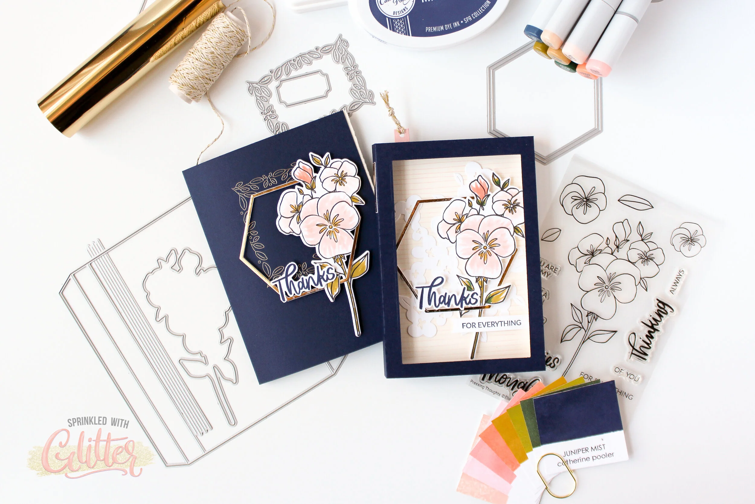 Shadow Box Book Cards Two Ways