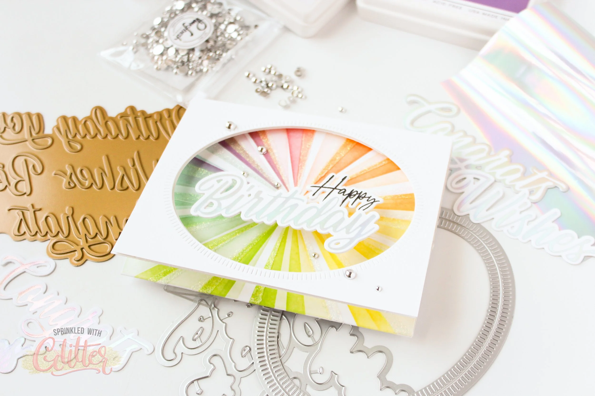 It's Magic!  How To Create A Floating Element Window Card