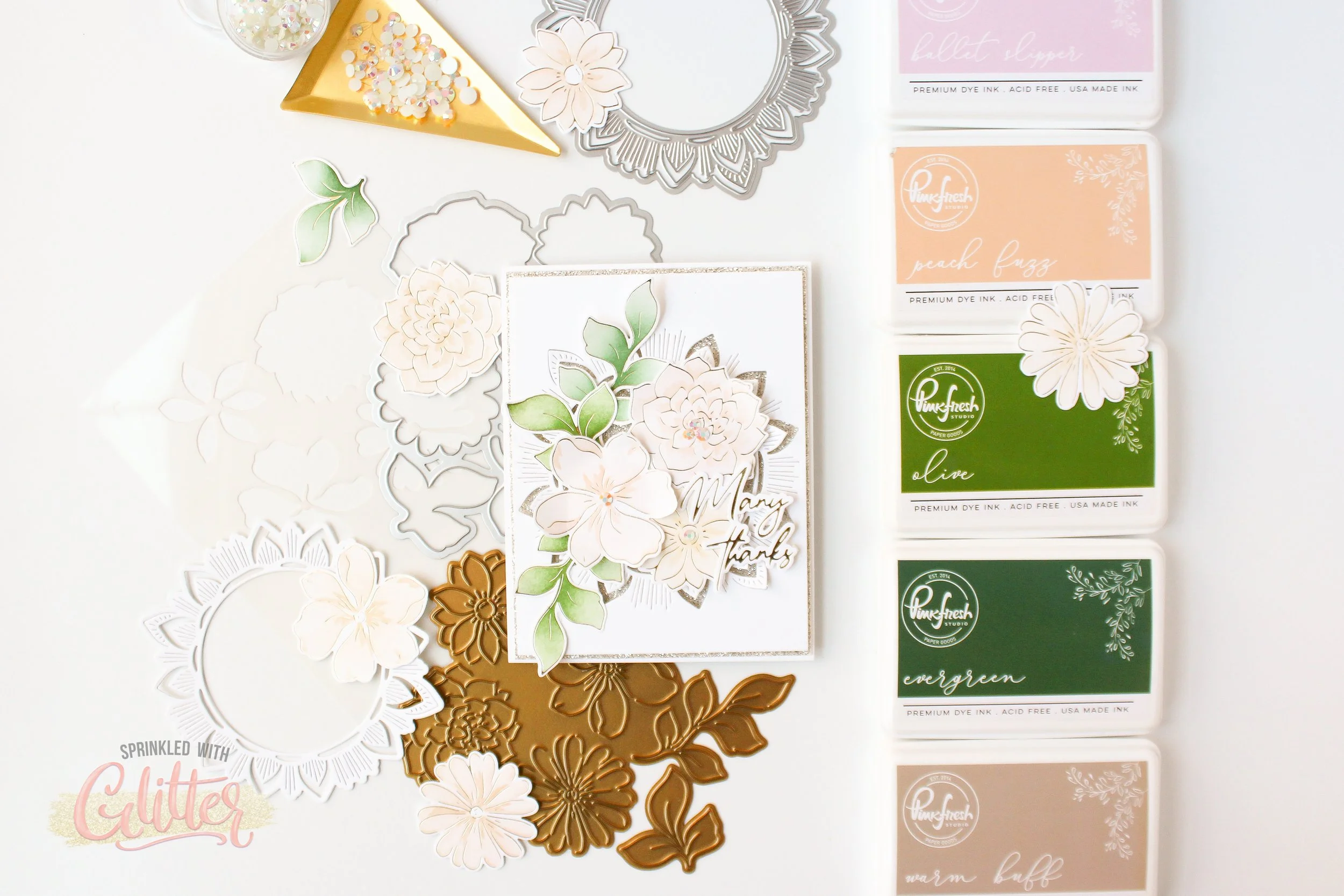 Adding Shimmer And Shine To Your Card With Foil Glitter And Jewels