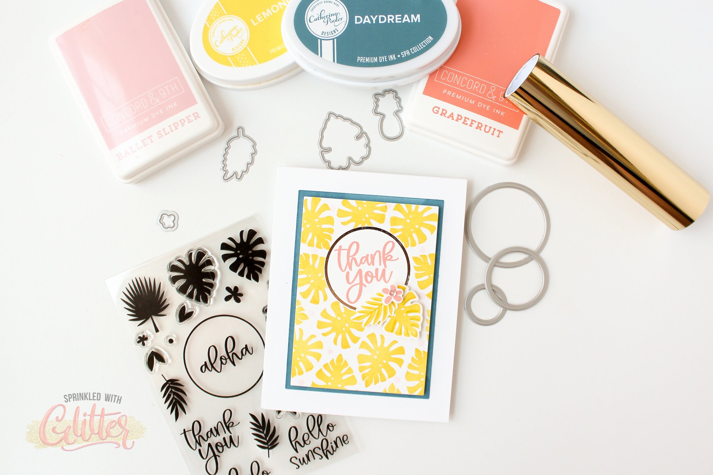 How To Add Dimension To Simple Stamped Patterns - Ellen Hutson Summer of Stamping 2022