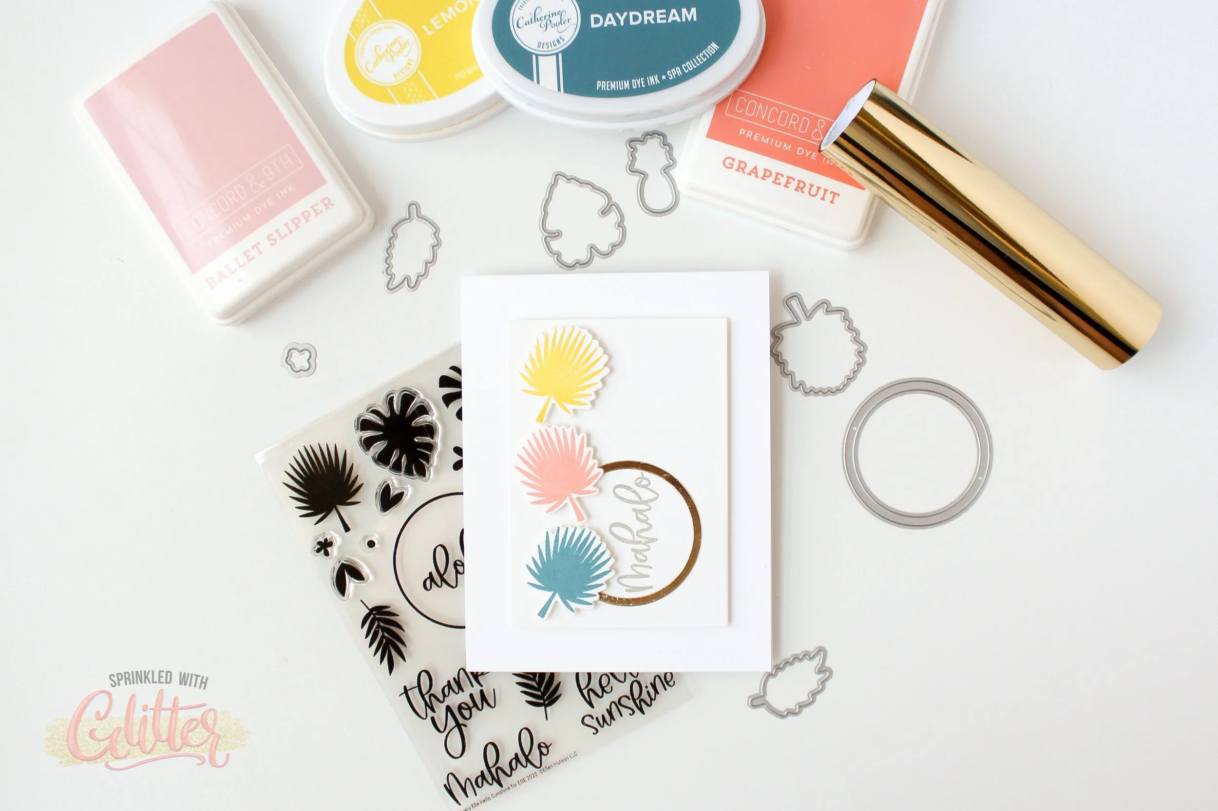 A Super Simple Stamped Card Project - You Can Totally Do This