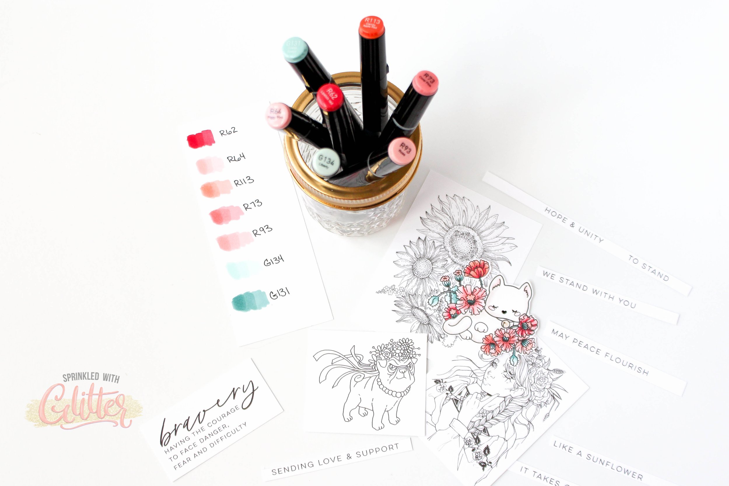 An Intro To Sketchmarker Brush Pro Markers For Cardmaking