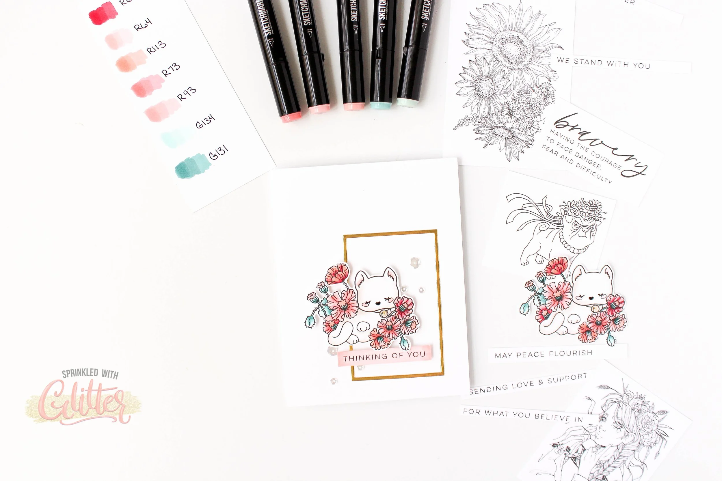 Meet Sketchmarker Brush Pro Markers - Color For Ukraine Fundraiser