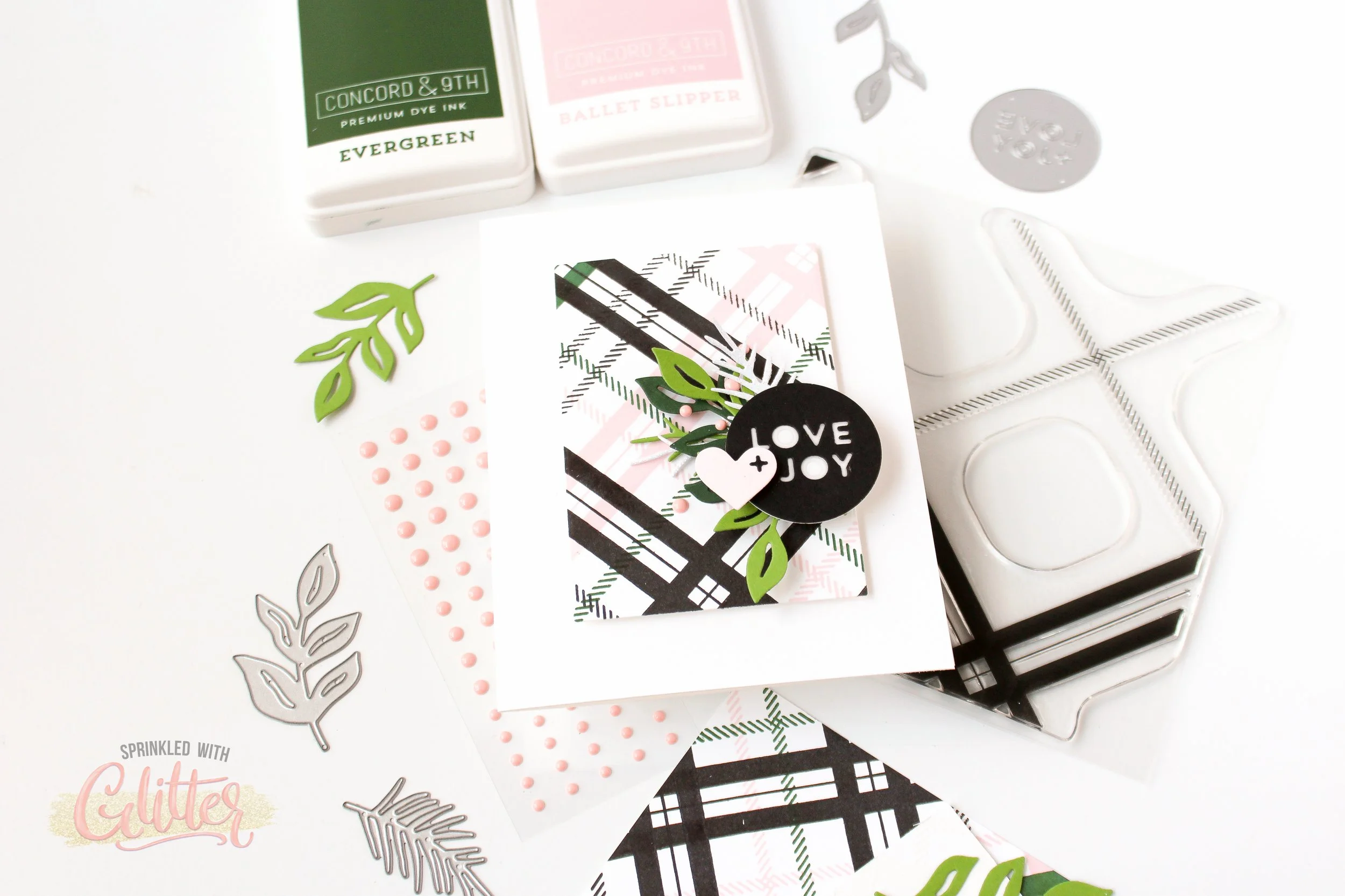 How To Use A Concord & 9th Turnabout Stamp — Sprinkled With Glitter